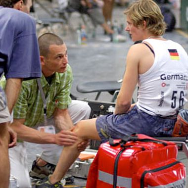 Wettkampfbetreuung Kletter-Weltmeisterschaft 2005